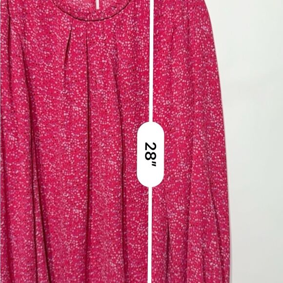 HOBBS Jonie Spot Print Blouse 14 NWOT - Picture 14 of 15